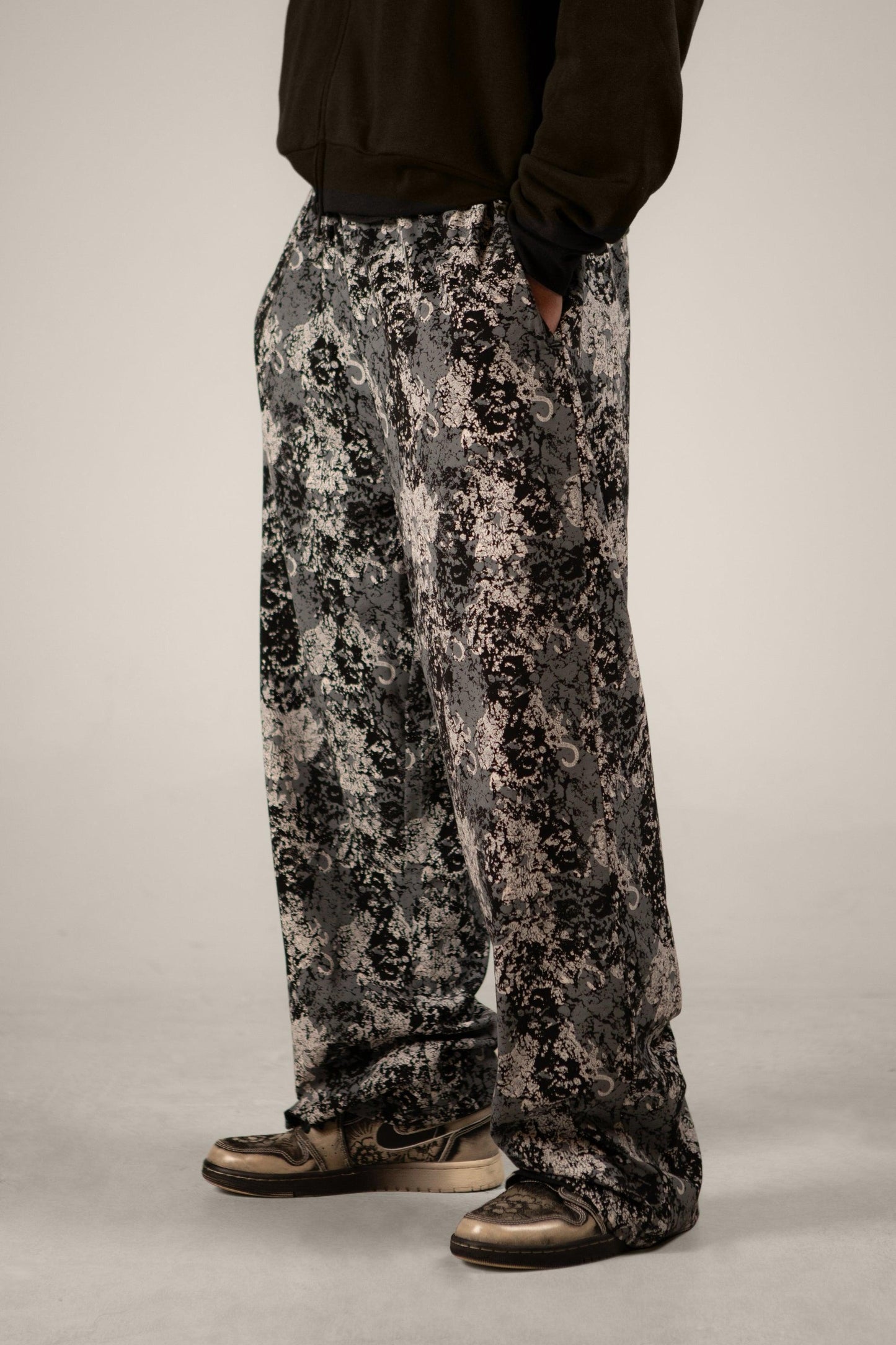 Mango Leopard Printed Long Pants
