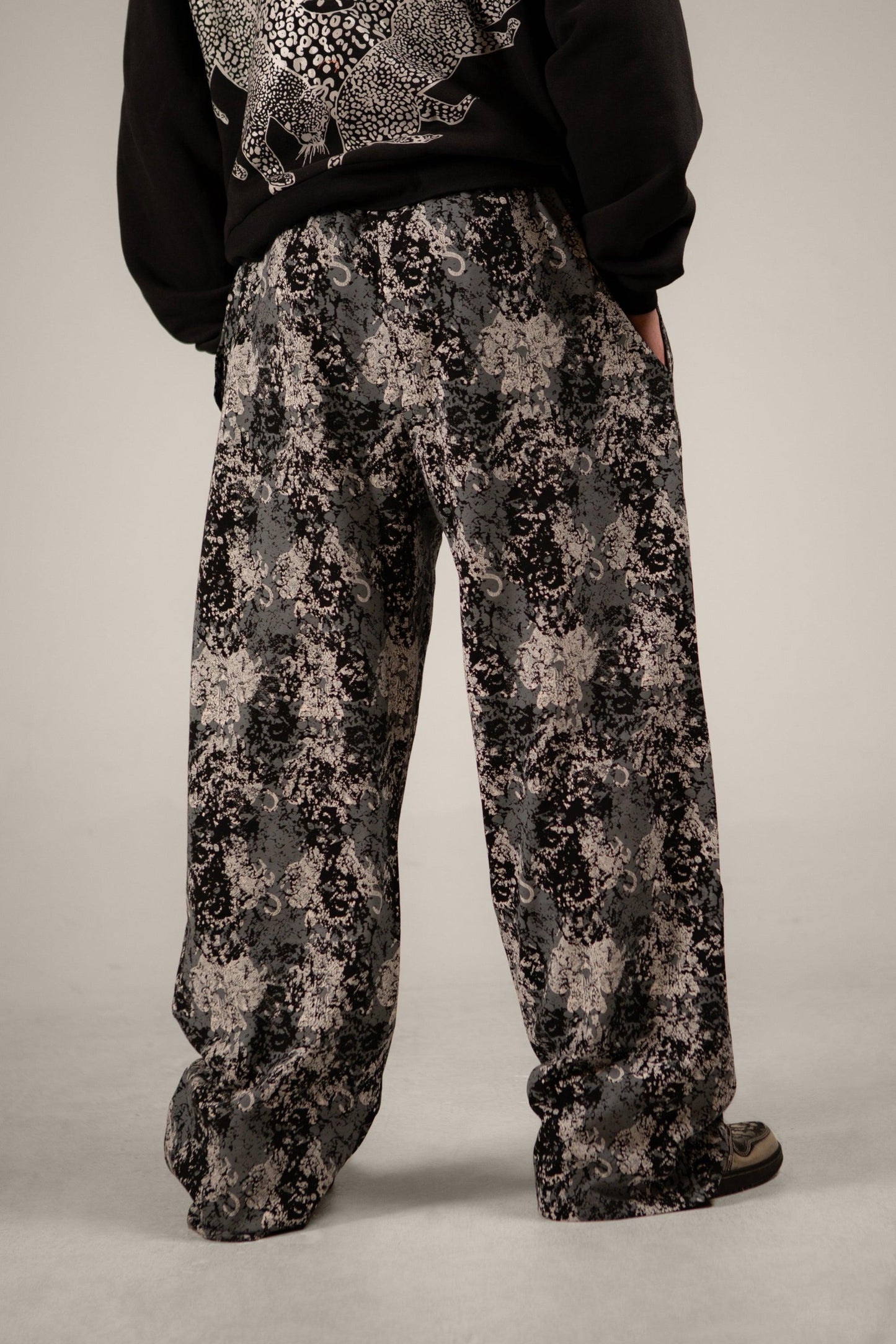 Mango Leopard Printed Long Pants