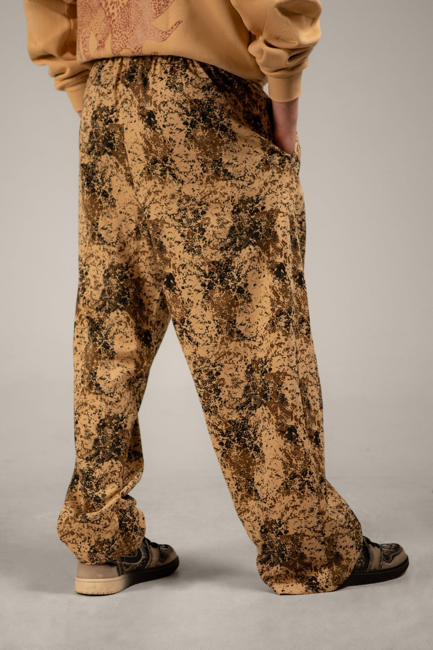 Mango Leopard Printed Long Pants