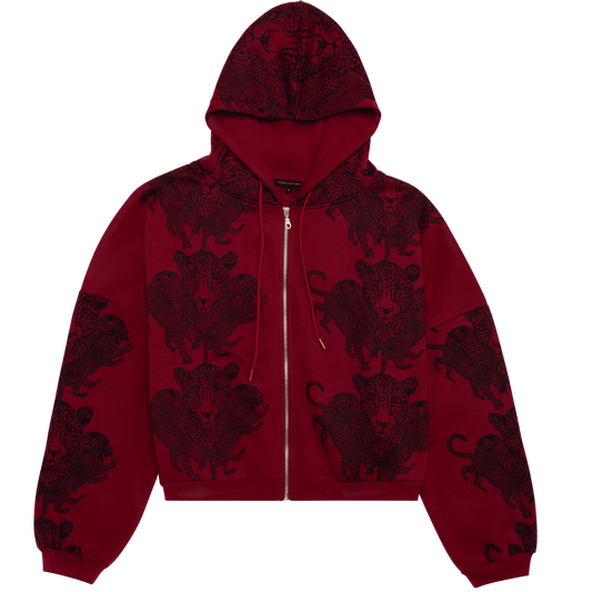 Oversized Zip Up Hoodie