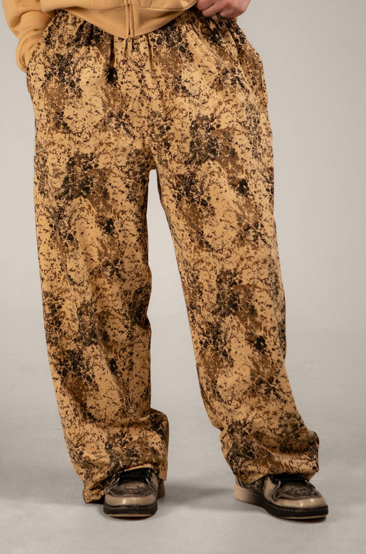 Mango Leopard Printed Long Pants