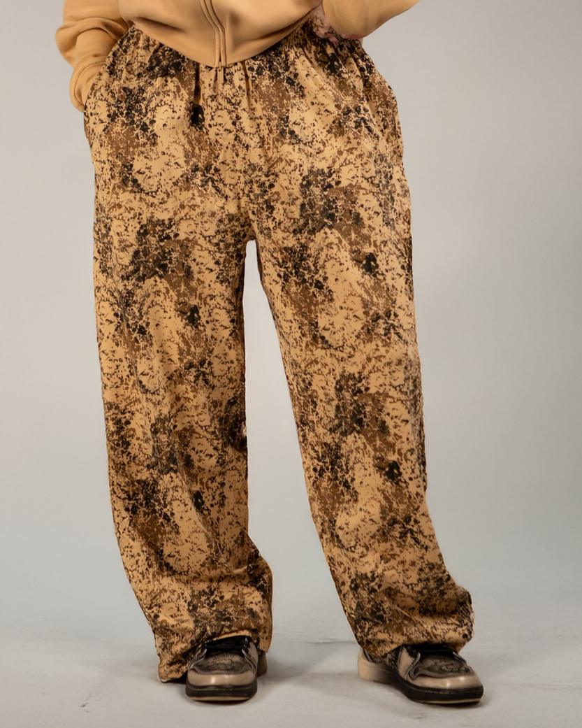 Mango Leopard Printed Long Pants