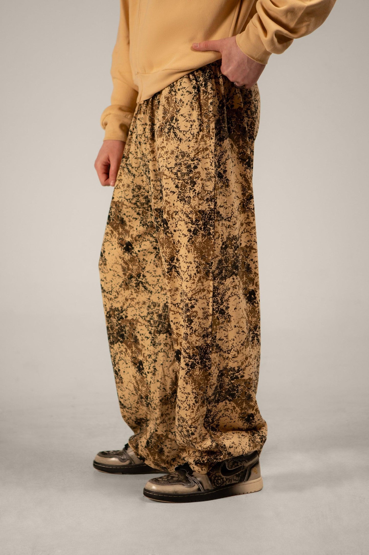 Mango Leopard Printed Long Pants