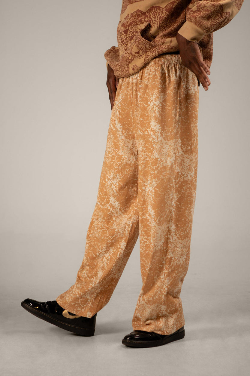 Mango Leopard Printed Long Pants