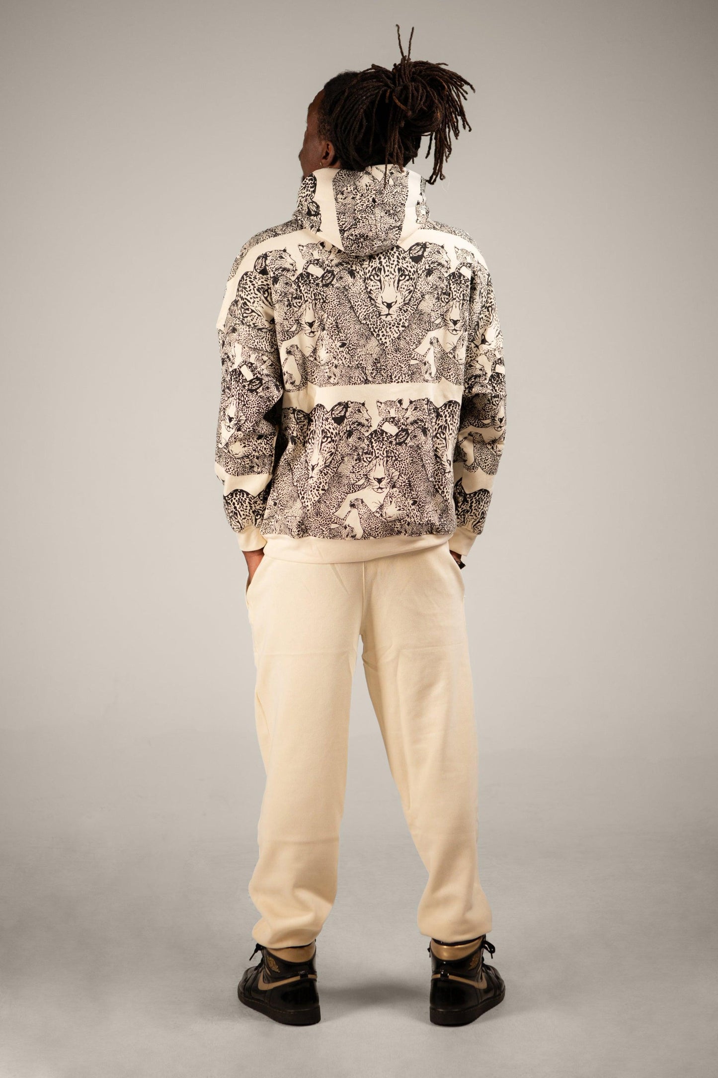 Mango Leopard Printed Hoodie
