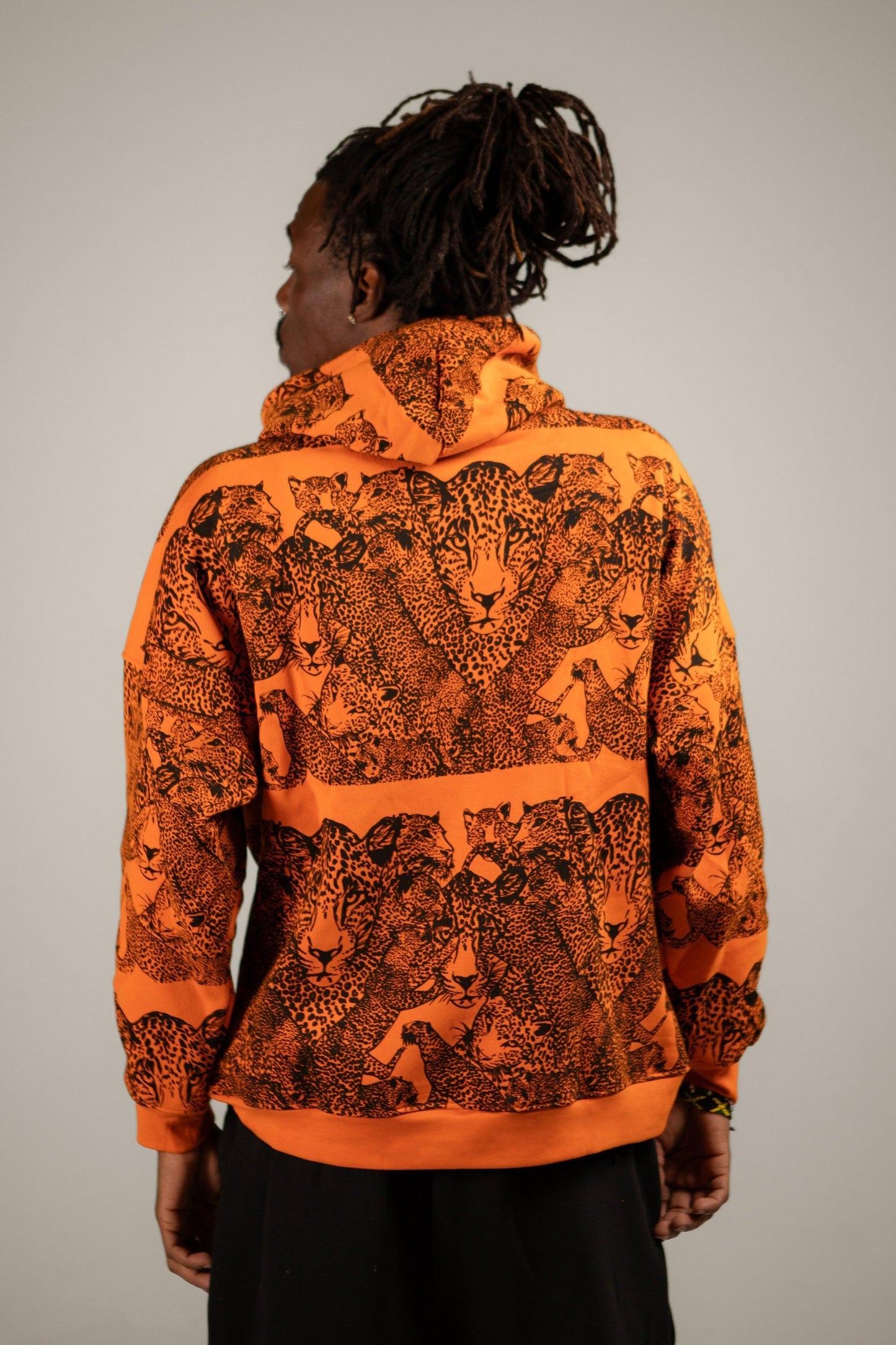 Mango Leopard Printed Hoodie
